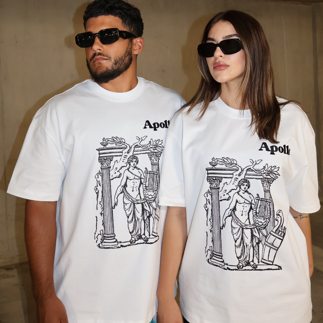 "Apollo" Unisex Short Sleeve Oversized Heavyweight T-shirt