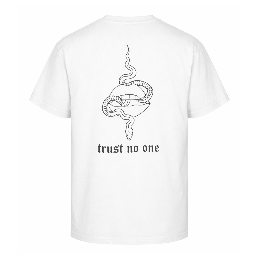 "Trust No One" Unisex Short Sleeve Oversized Heavyweight T-shirt
