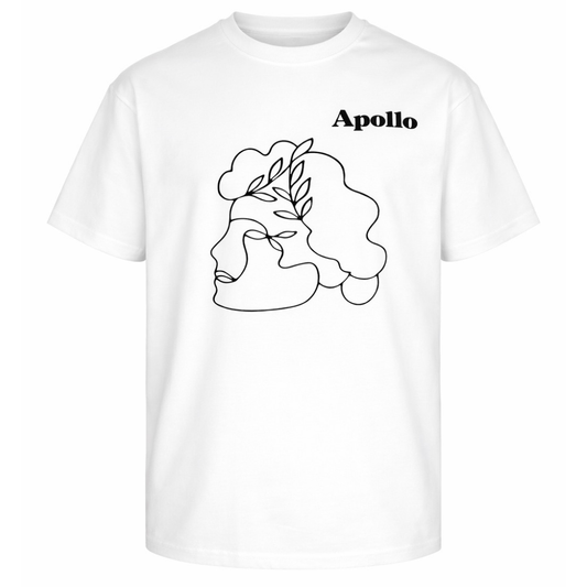 "Apollø" Unisex Short Sleeve Oversized, Heavyweight T-shirt