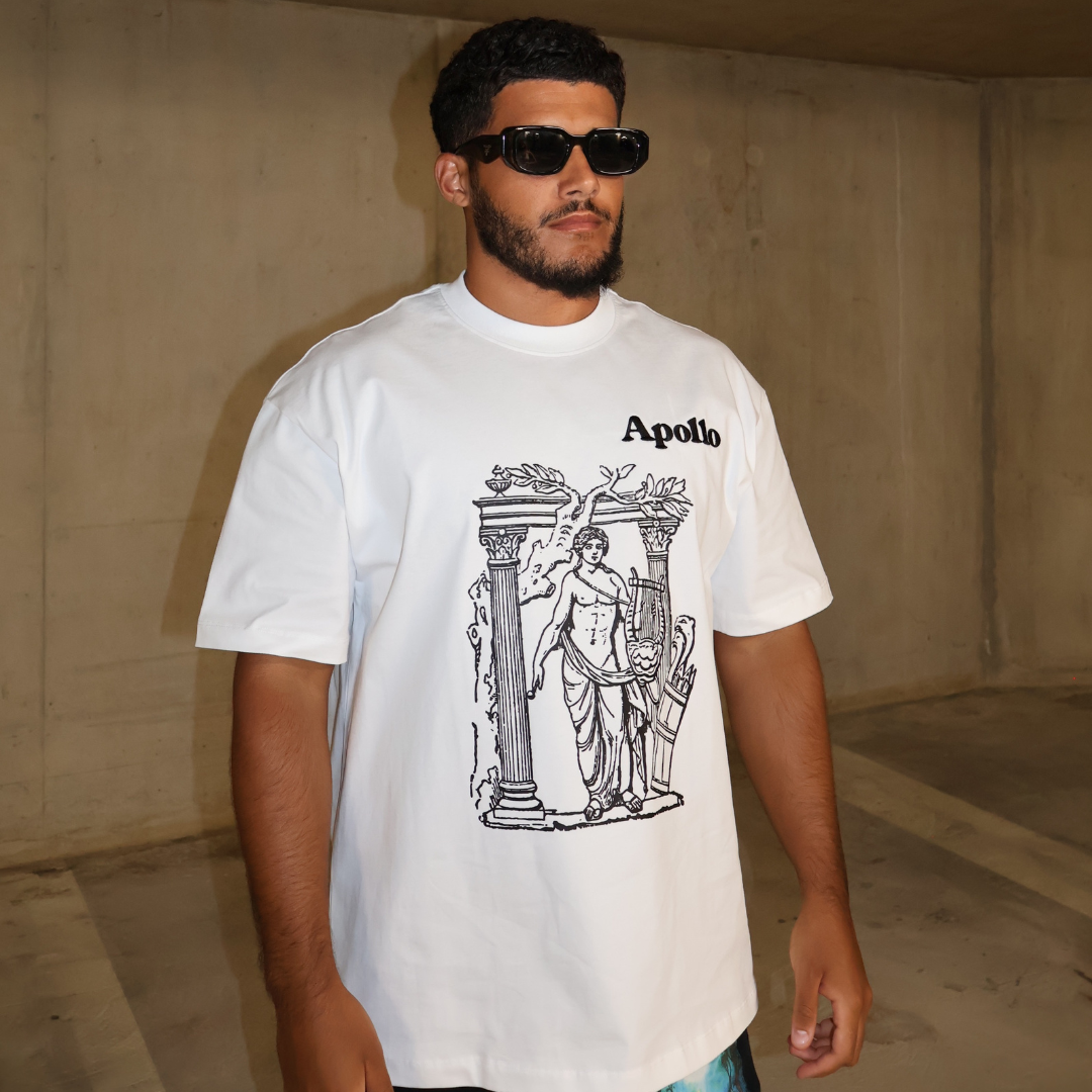 "Apollo" Unisex Short Sleeve Oversized Heavyweight T-shirt