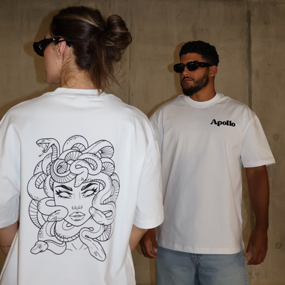 "Medusa" Unisex Short Sleeve Oversized Heavyweight T-shirt